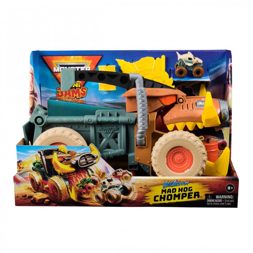 Monster Jam Megalodon Mad Hog Chomper & Monster Truck – 2