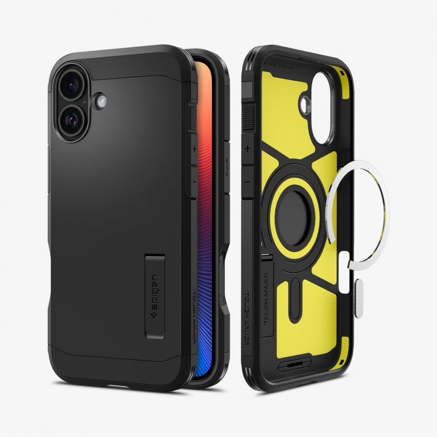 Spigen Tough Armor AI (MagFit) mobile phone case 17 cm (6.7") Cover Black – 2