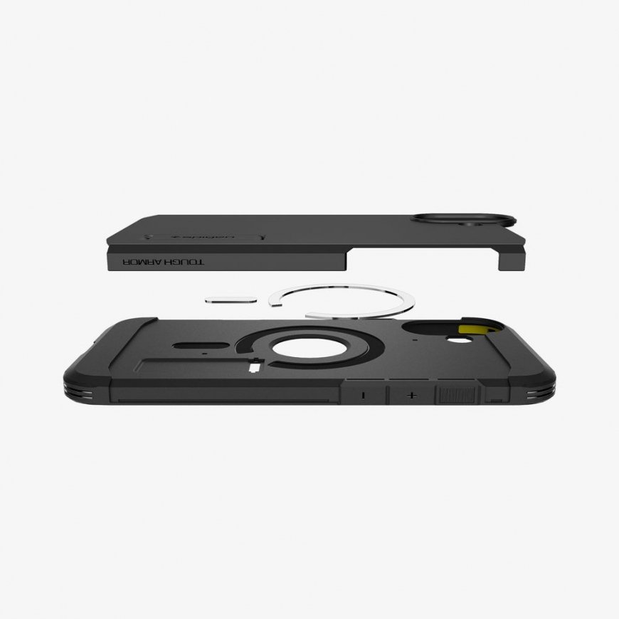 Spigen Tough Armor AI (MagFit) mobiliojo telefono dėklas 17 cm (6.7") Juoda – 5