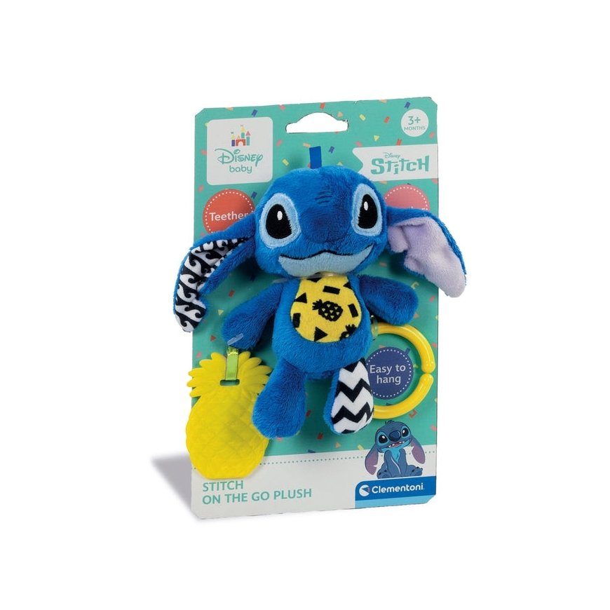Clementoni Disney Baby Stitch Soft Rattle rippuv beebimänguasi – 2