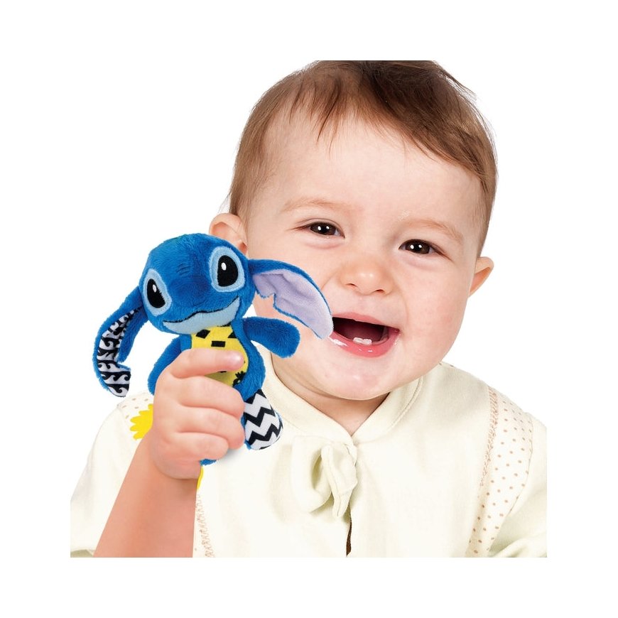 Clementoni Disney Baby Stitch Soft Rattle baby hanging toy – 4