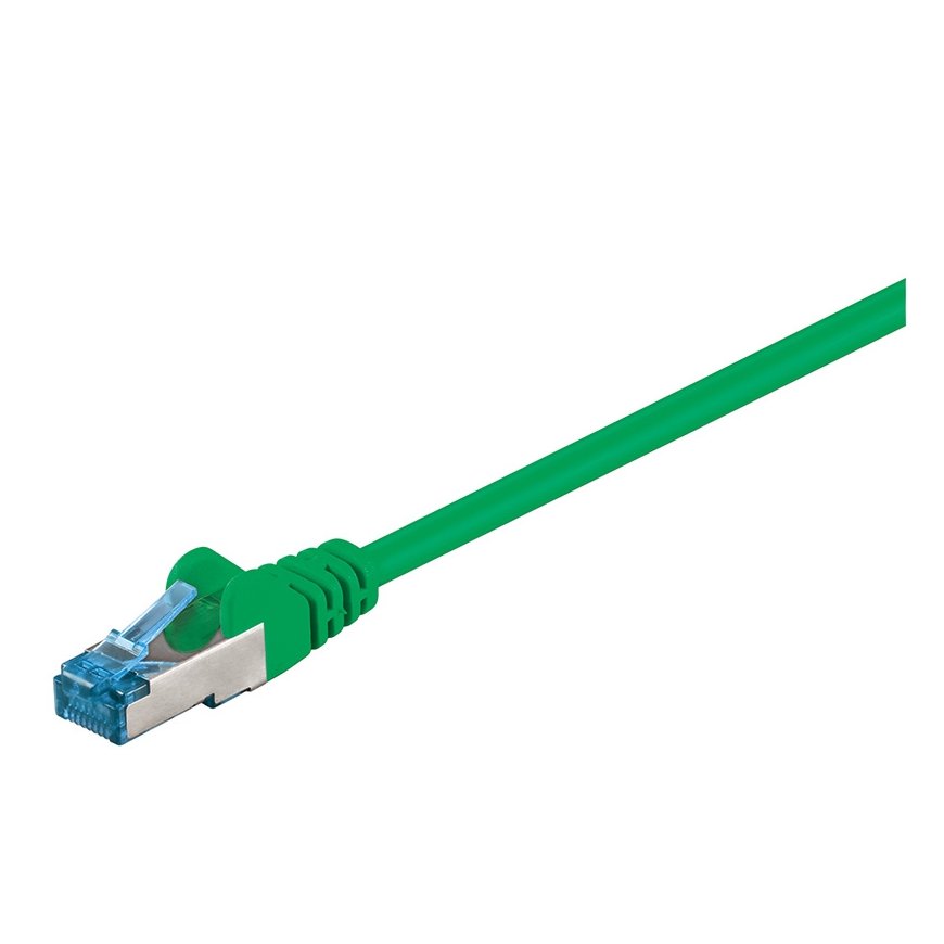 Goobay 94141 networking cable Green 15 m Cat6a S/FTP (S-STP)