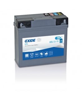 Exide GEL GEL12-19 automašīnas akumulators Želeja 19 ampērstunda 12 V 170 A Motocikls