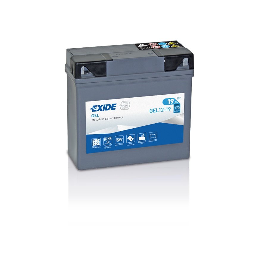 Exide GEL GEL12-19 automašīnas akumulators Želeja