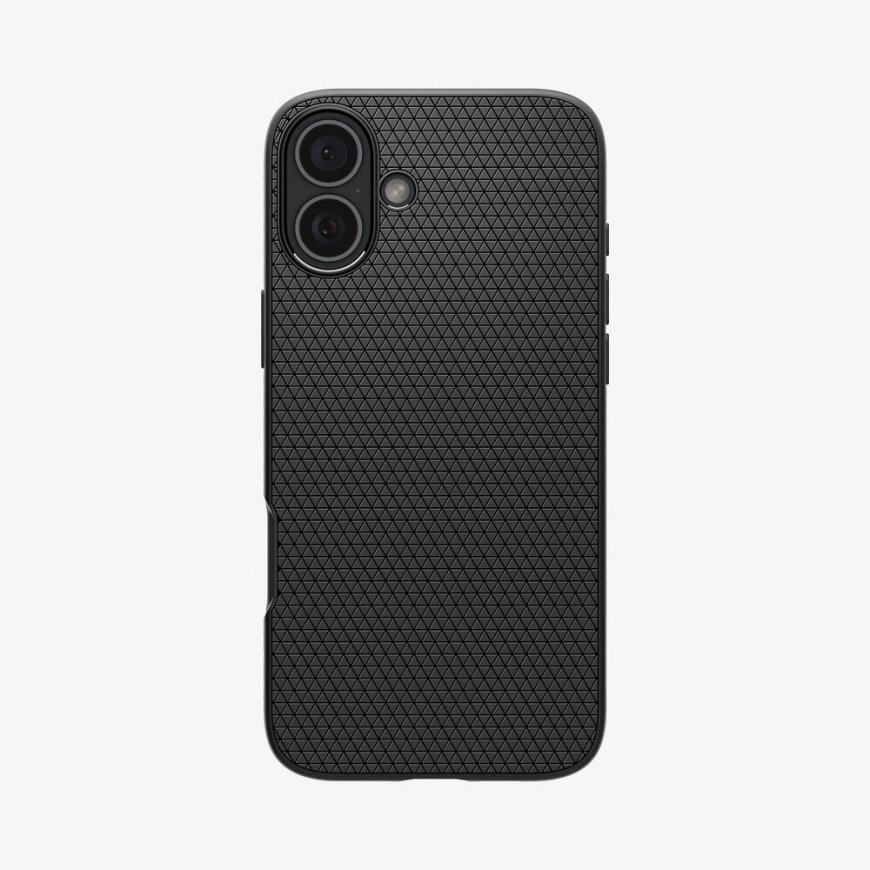 Spigen Liquid Air mobiliojo telefono dėklas 17 cm (6.7") Juoda