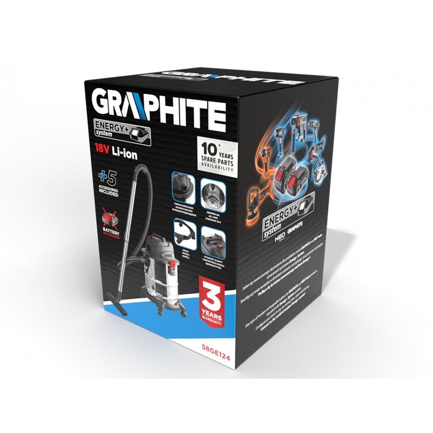 Graphite 58GE124 vacuum – 2
