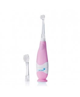 Brush-Baby BabySonic Lapsi Sonic-hammasharja Vaaleanpunainen, Valkoinen
