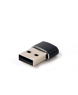 Gembird A-USB2-AMCF-02 kaabli soomuutja USB A USB C Must