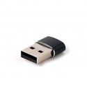 Gembird A-USB2-AMCF-02 kabelių lizdinio / kištukinio jungčių tipo keitiklis USB A USB C Juoda Gembird A-USB2-AMCF-02 kabelių lizdinio / kištukinio jungčių tipo keitiklis USB A USB C Juoda