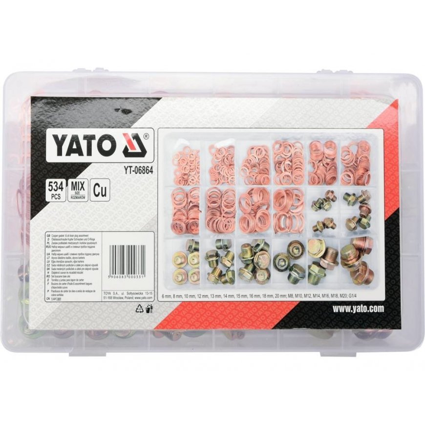 Yato YT-06864 kiil, tihend ja seib 534 tk 1 Vask – 2
