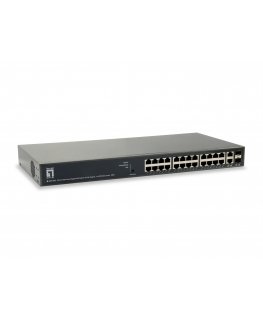 LevelOne GEP-2651 võrgulüliti Juhitav L3 Gigabit Ethernet (10/100/1000) Power over Ethernet tugi Mus
