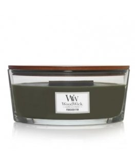 WoodWick Frasier Fir vahakynttilä Ellipsi Harmaa 1 kpl
