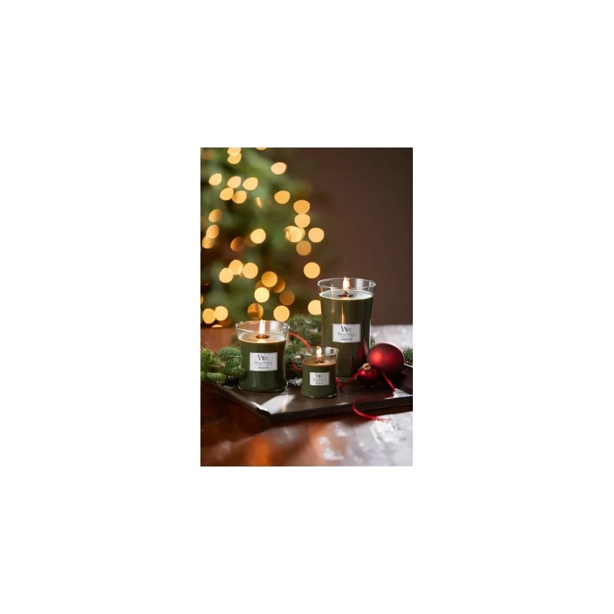 WoodWick Frasier Fir vahakynttilä Ellipsi Harmaa 1 kpl – 4