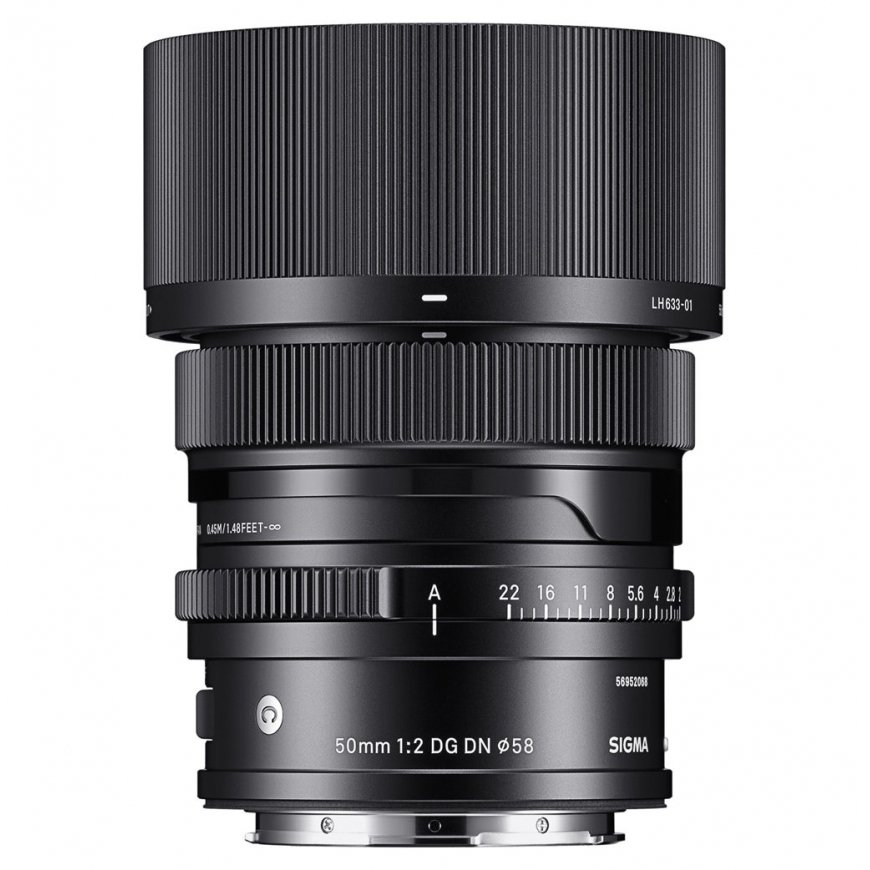 Sigma 50mm / f 2.0 DG DN C SO MILC Teleobjektyvas Juoda