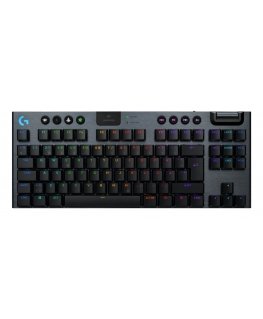 Logitech G G915 X LIGHTSPEED klaviatūra Žaidimams USB + RF Wireless + Bluetooth QWERTY Šiaurės šalių Juoda
