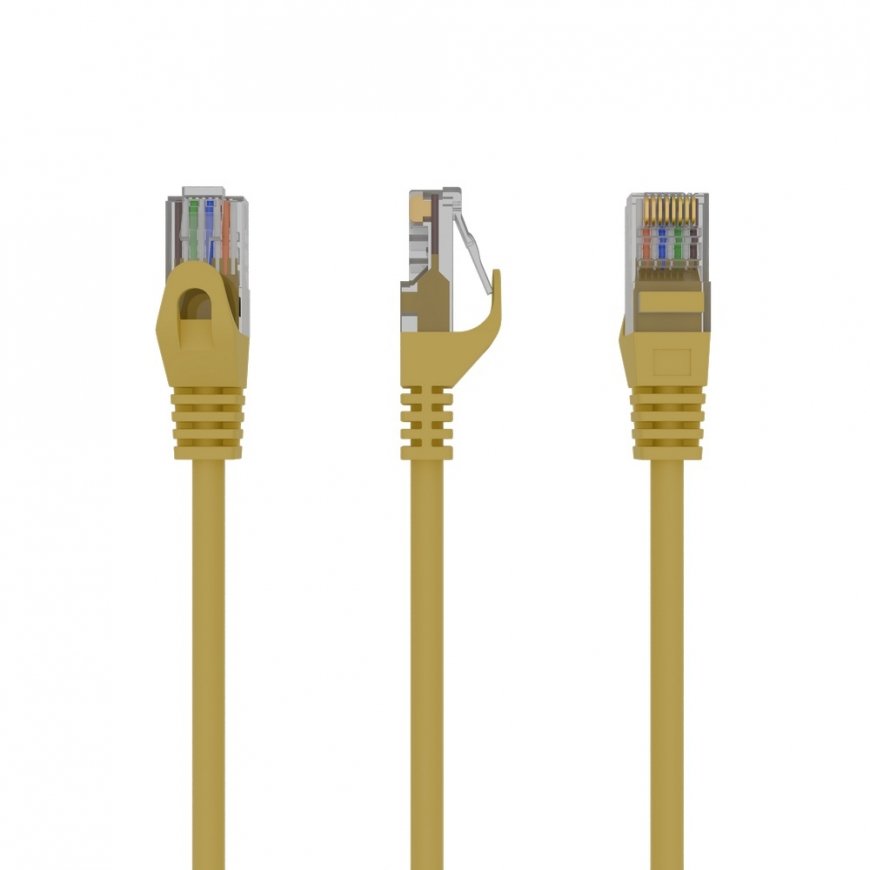 Gembird PP6U-1.5M/Y networking cable Yellow Cat6 U/UTP (UTP)