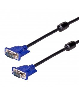 Akyga AK-AV-14 VGA кабель 5 m VGA (D-Sub) Черный, Синий