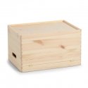 Zeller Present 13152 storage box Rectangular Pinewood Natural
