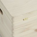 Zeller Present 13152 storage box Rectangular Pinewood Natural