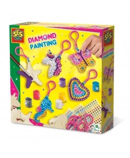 SES Creative Diamond painting - Wooden keychains