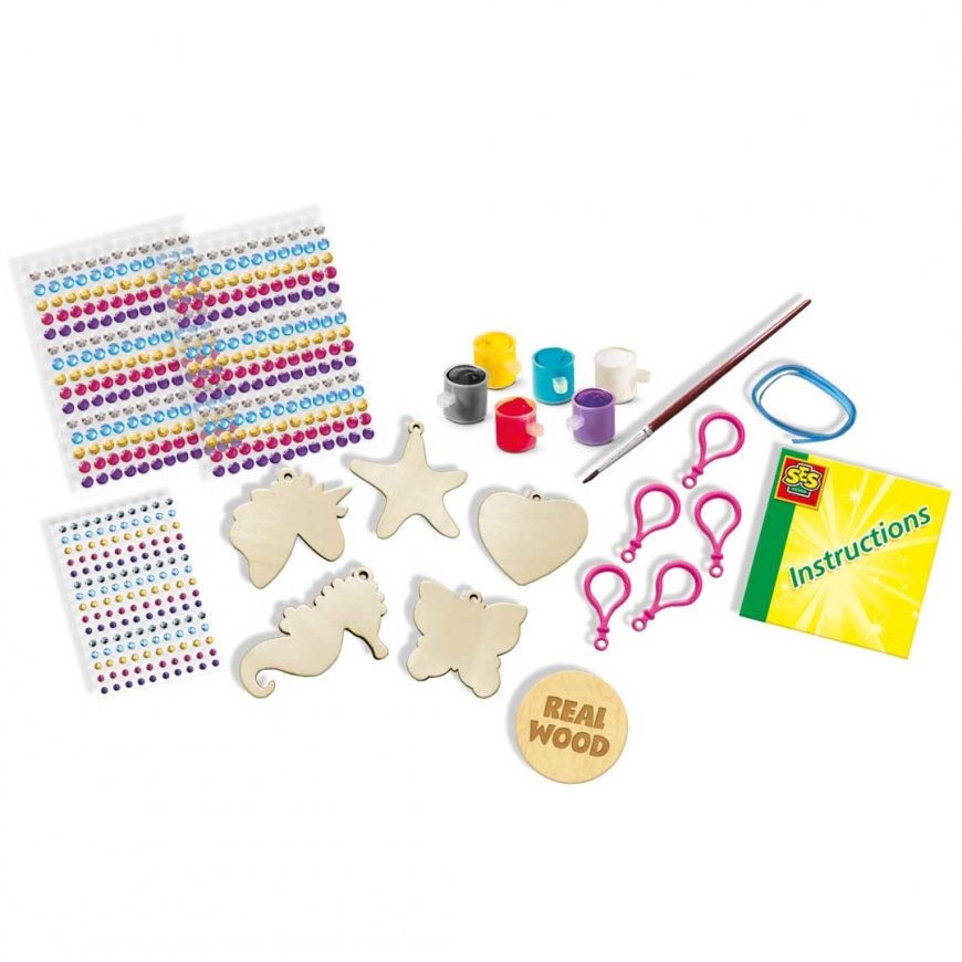 SES Creative Diamond painting - Wooden keychains – 2