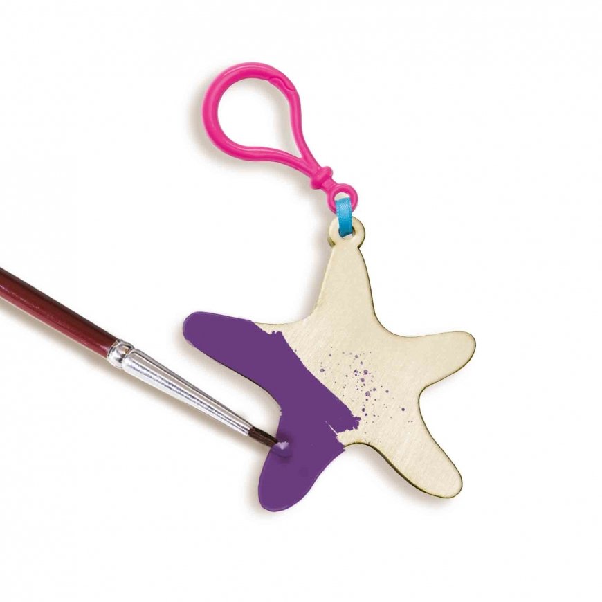 SES Creative Diamond painting - Wooden keychains – 5