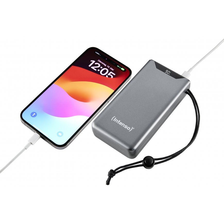 Intenso 7332054 nešiojamasis įkroviklis Ličio polimeras (LiPo) 20000 mAh Pilka – 5