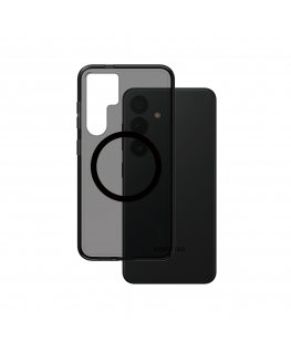 PanzerGlass CARE by Case Smokey/Black MagSafe Samsung S24 mobiliojo telefono dėklas Permatomas