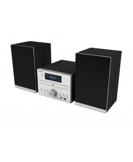 Thomson MIC122BT домашний музыкальный центр Домашняя музыкальная микросистема 50 W Черный, Серебристый