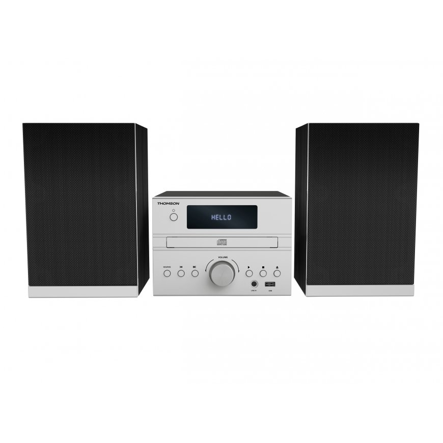 Thomson MIC122BT home audio system Home audio micro system 50 W Black, Silver – 5