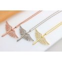 Brilio Silver Brilio Sidabrinis Stylish auksinis-plated pakabukas Angel sword with zircons NCL144Y Brilio Silver Brilio Sidabrinis Stylish auksinis-plated pakabukas Angel sword with zircons NCL144Y