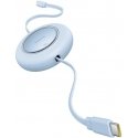 Kaapeli USB C - USB C -liittimet 100W 2m sisäänvedettävä Galaxy Blue Free2Pull BASEUS