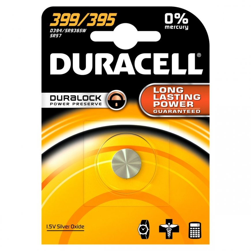 Duracell 399/395 Vienreizējas lietošanas baterija SR57 Sudraba-oksīda (S)