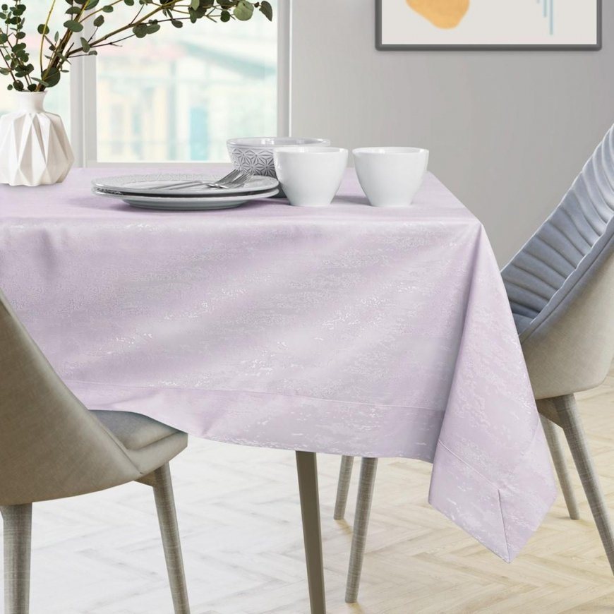 AmeliaHome Tablecloth Vesta lilac 40x200 – 5