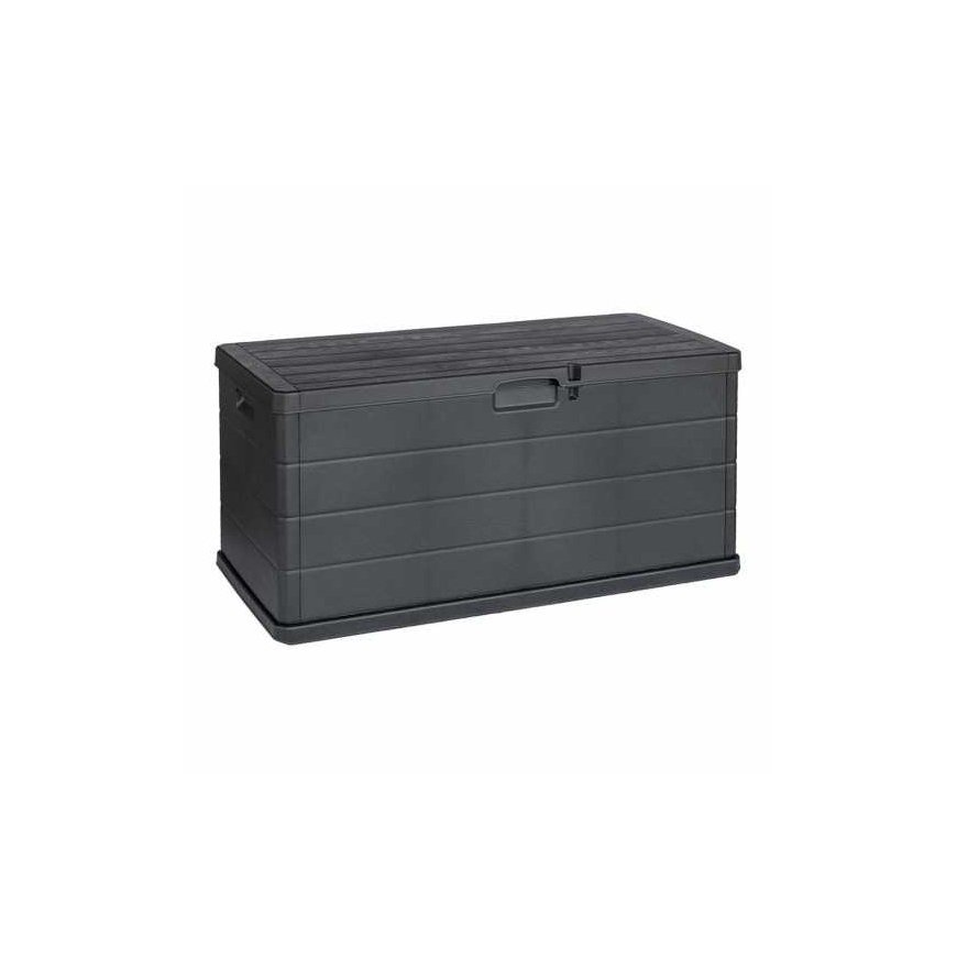 Outdoor box IPAE Progarden Aalpha alp22can Anthracite polypropylene 118 x 59 x 57 cm