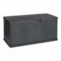 Outdoor box IPAE Progarden Aalpha alp22can Anthracite polypropylene 118 x 59 x 57 cm Outdoor box IPAE Progarden Aalpha alp22can Anthracite polypropylene 118 x 59 x 57 cm