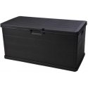 Outdoor box IPAE Progarden Aalpha alp22can Anthracite polypropylene 118 x 59 x 57 cm Outdoor box IPAE Progarden Aalpha alp22can Anthracite polypropylene 118 x 59 x 57 cm