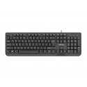NATEC TROUT клавиатура Офисная USB QWERTY Международный американский стандарт Черный NATEC TROUT клавиатура Офисная USB QWERTY Международный американский стандарт Черный