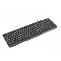 NATEC TROUT klaviatuur Kontor USB QWERTY US rahvusvaheline Must NATEC TROUT klaviatuur Kontor USB QWERTY US rahvusvaheline Must
