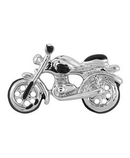 Troli Stylish brooch KS-191 in the shape of a motorcycle