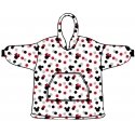 Disney Minnie oversized sweatshirt coat adult coral Disney Minnie oversized sweatshirt coat adult coral