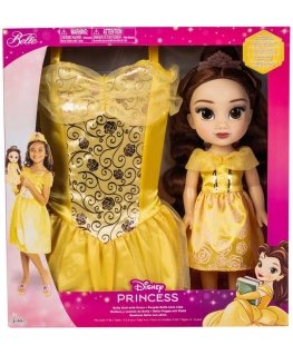 Jakks Pacific Disney Beauty and the Beast Belle doll + costume 38cm