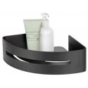 Wenko BIVIO corner aluminum shelf for the bathroom, installation without drilling Wenko BIVIO corner aluminum shelf for the bathroom, installation without drilling