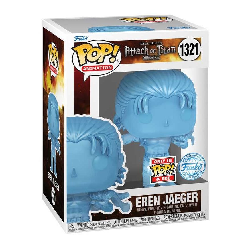 Funko Set figure POP & Tee Attack on Titan Eren Exclusive – 2