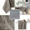 AmeliaHome Tablecloth AH VESTA BRD CAPPUCCINO 80X80
