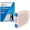 G&G-yhteensopiva muste/tusz: C13T04A340, NP-E-T04AXXLM-A, magenta, 8000s
