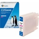 G&G compatible ink/tusz with C13T04A340, NP-E-T04AXXLM-A, magenta, 8000s G&G compatible ink/tusz with C13T04A340, NP-E-T04AXXLM-A, magenta, 8000s