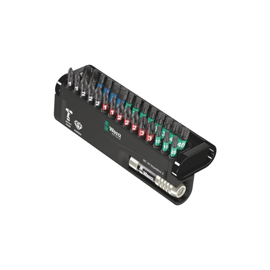 Wera 05057697001 screwdriver bit 30 pc(s)