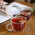 Vialli Design - Set of 2 double-walled glass cups 250ml Vialli Design - Set of 2 double-walled glass cups 250ml