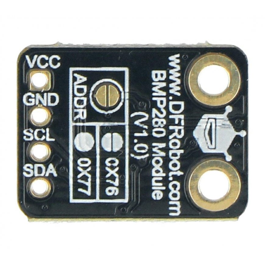 Digital atmospheric pressure sensor, barometer, BMP280, I2C, DFRobot SEN0372 – 3